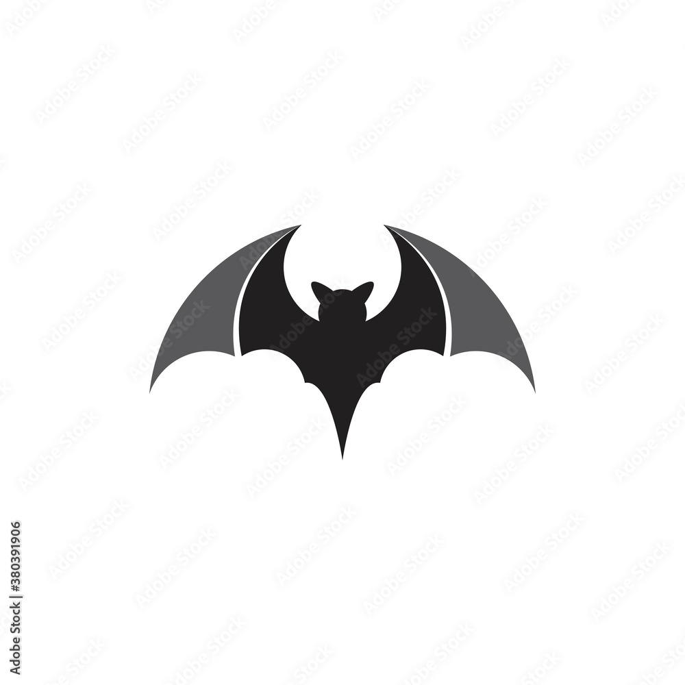 Fototapeta premium Bat ilustration logo