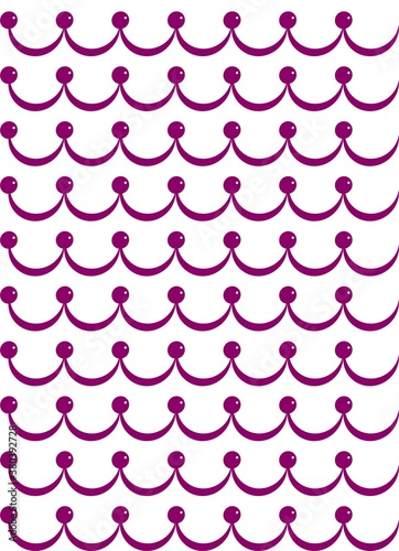 seamless purple curve design background