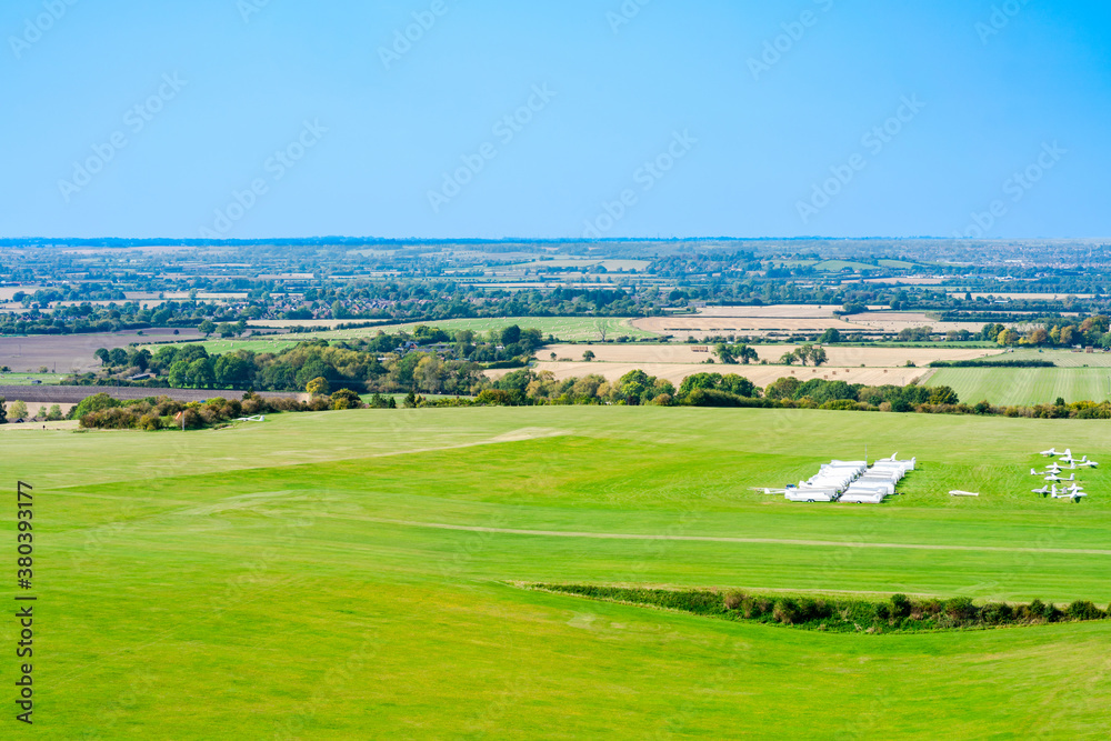 Obraz premium Dunstable Downs in the Chiltern Hills