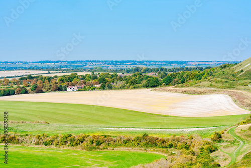 Dunstable Downs in the Chiltern Hills photo