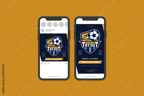 Soccer Tryout Social Media Template