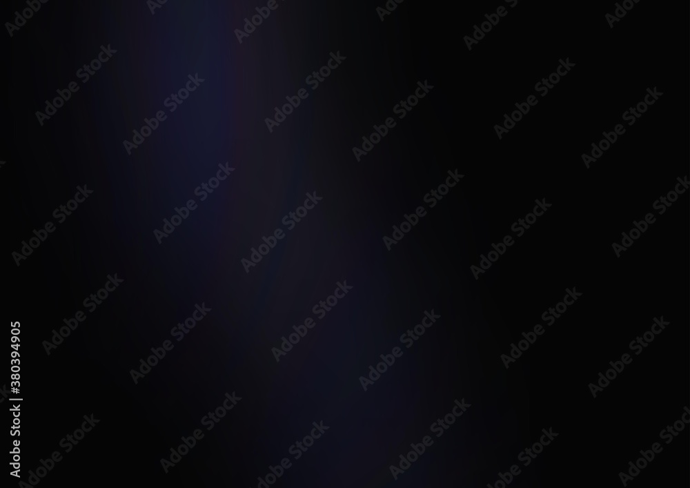 Dark Black vector abstract blurred background. Creative illustration in halftone style with gradient. The background for your creative designs.