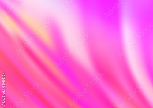 Light Pink vector template with lava shapes. An elegant bright illustration with gradient. A new texture for your  ad, booklets, leaflets.