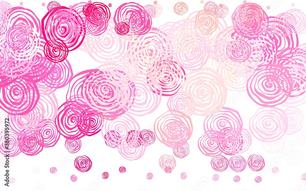 Light Red vector elegant background with roses. Light Red vector elegant background with roses.
