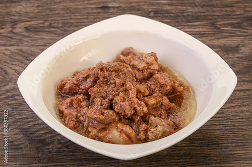 Gurmet venison stew with spices