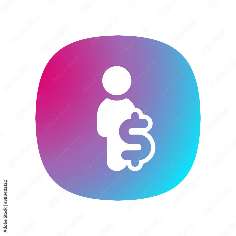 Business Money - Button