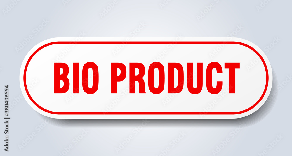 bio product sign. rounded isolated button. white sticker bio product sign. rounded isolated button. white sticker