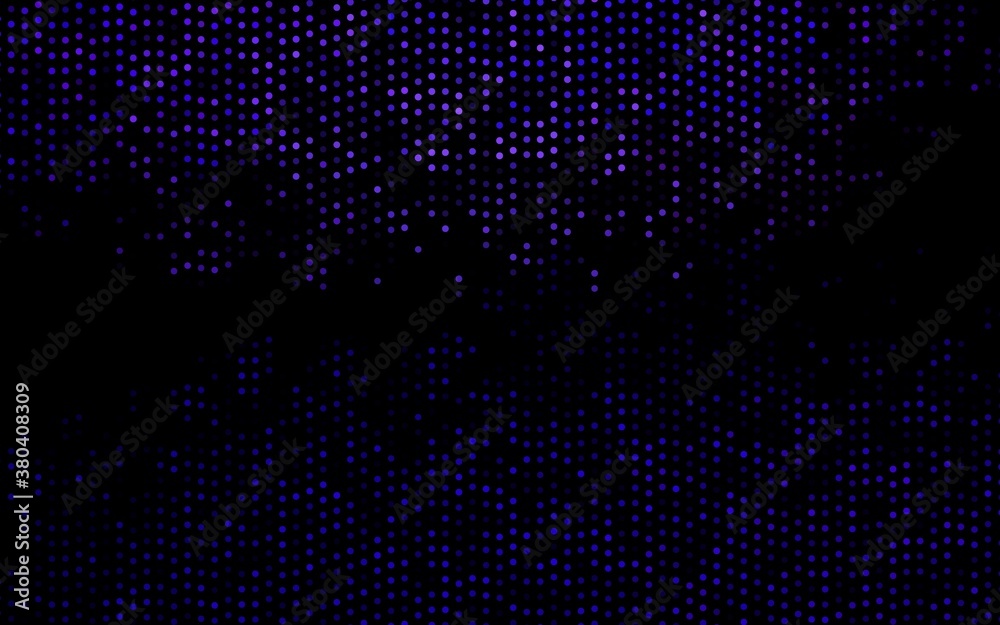 Dark Purple vector pattern with spheres. Blurred bubbles on abstract background with colorful gradient. Template for your brand book. Dark Purple vector pattern with spheres. Blurred bubbles on abstract background with colorful gradient. Template for your brand book.
