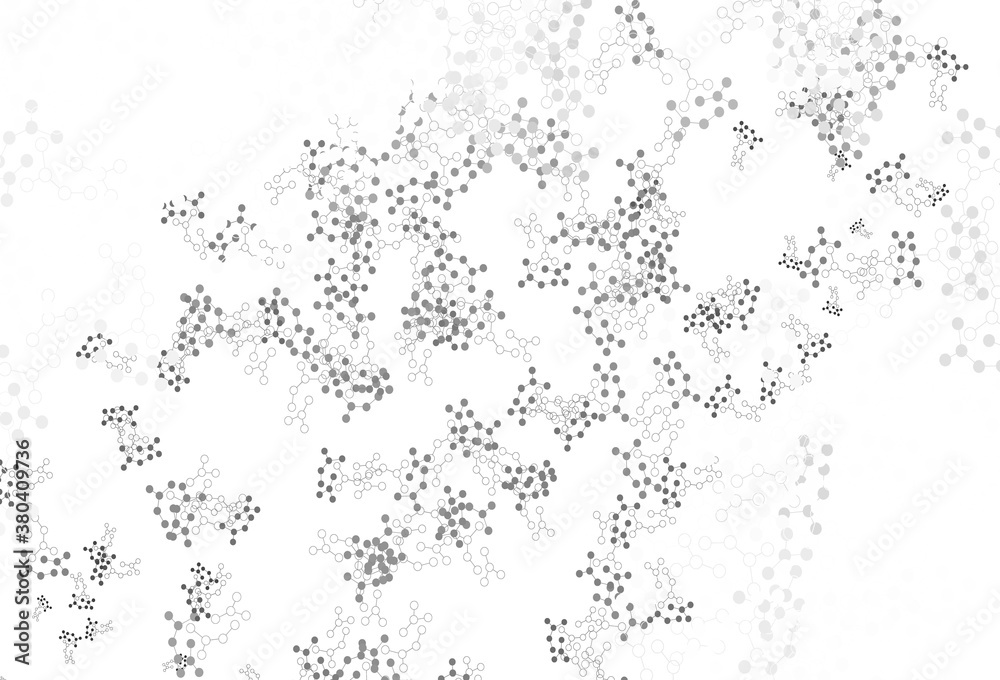 Light Gray vector template with artificial intelligence structure. Light Gray vector template with artificial intelligence structure.