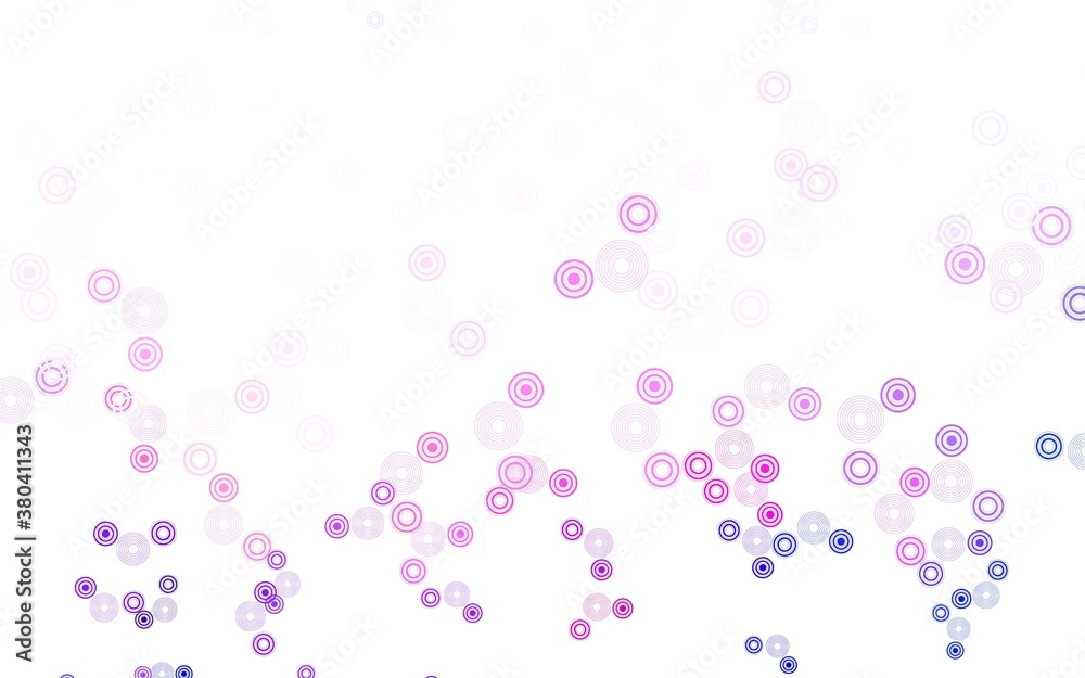 Light Pink, Red vector background with spots. Light Pink, Red vector background with spots.