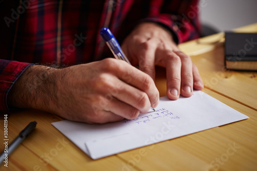 Sending a letter