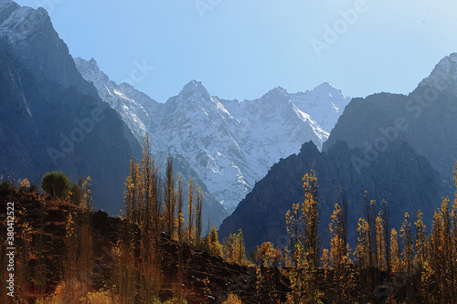 Autumnal View of Gupis Valley photo