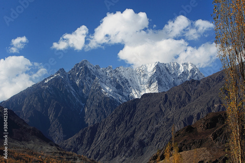 Autumnal View of Gupis Valley photo