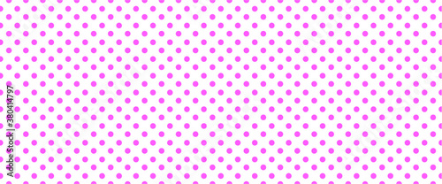 pink, polka dot jersey pattern. Pois, polka dots memphis style. Flat vector seamless dotted pattern. Vintage, abstract geometric wallpaper or banner. Christmas ( xmas ). Point, round signs.