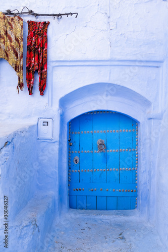 Puerta azul en Chefchaouen, Marruecos © Ricardo Ferrando