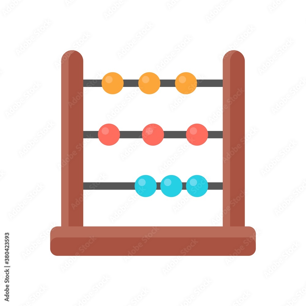 baby toy related baby abacus game with small circles and stand for kids vectors in flat style, baby toy related baby abacus game with small circles and stand for kids vectors in flat style,