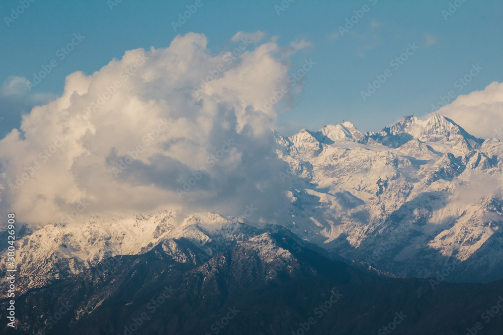 Overlooking the Himalayan from Nagarkot,Nepal Overlooking the Himalayan from Nagarkot,Nepal