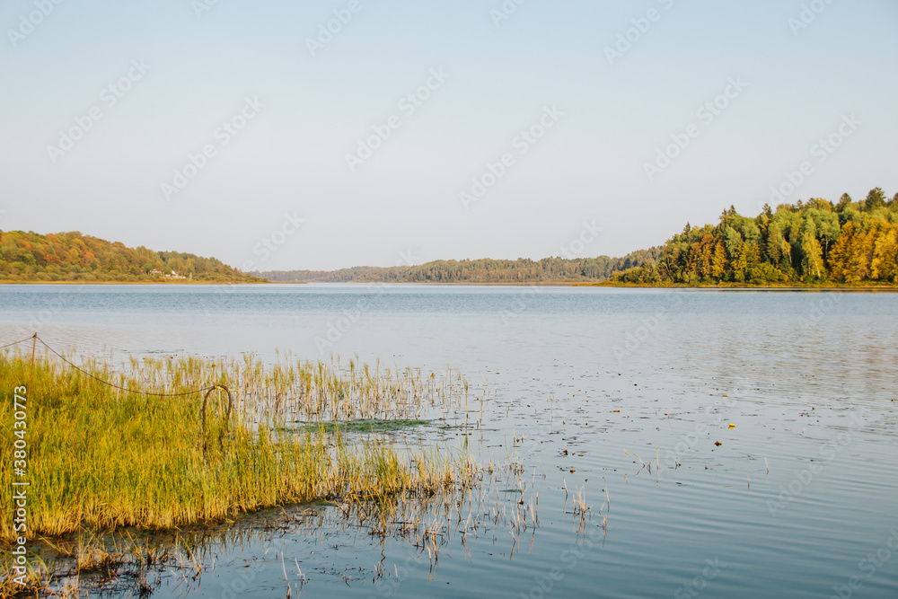 A beautiful image of the river on a sunny summer day. A beautiful image of the river on a sunny summer day.