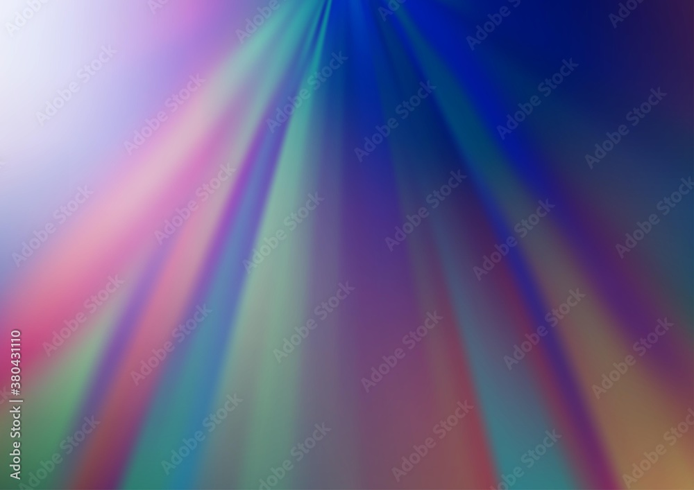 Light BLUE vector modern bokeh pattern. A vague abstract illustration with gradient. The template for backgrounds of cell phones.
