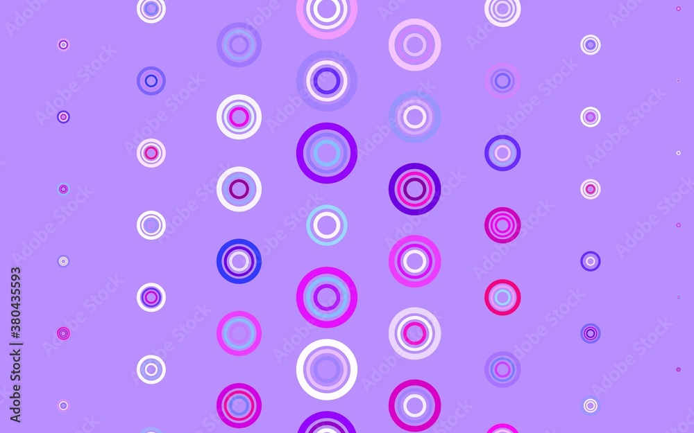 Light Blue, Red vector backdrop with dots. Light Blue, Red vector backdrop with dots.