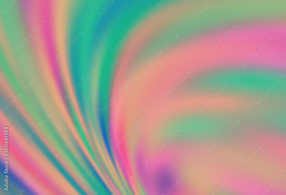 Obraz premium Light Orange vector glossy abstract layout.