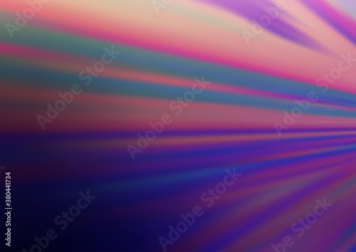 Dark Purple vector abstract template. Colorful illustration in blurry style with gradient. The blurred design can be used for your web site.