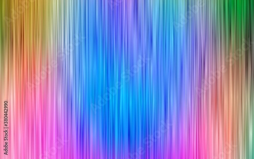 Light Multicolor, Rainbow vector backdrop with long lines. Glitter abstract illustration with colored sticks. Pattern for ads, posters, banners.