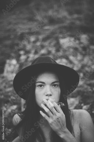 Danika smoking photo