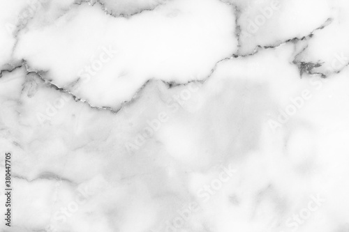 White marble texture background pattern with high resolution.