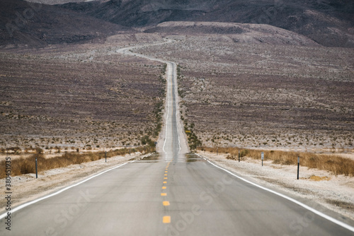 Death Valley road