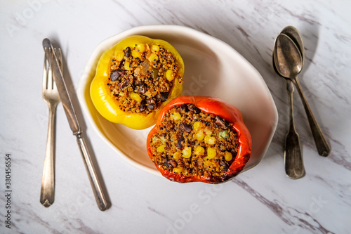 Foto Quinoa Stuffed Bell Peppers