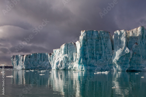 Sveabreen Glacier, Svalbard, Norway