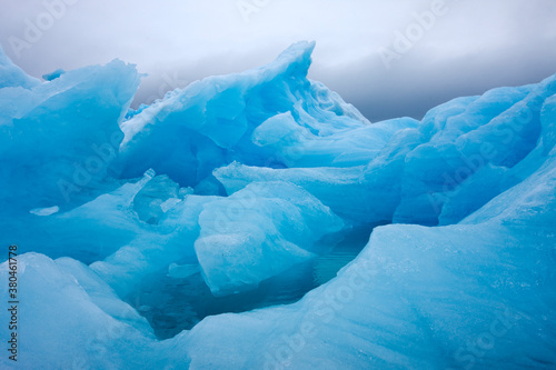 Deep Blue Iceberg, Svalbard, Norway