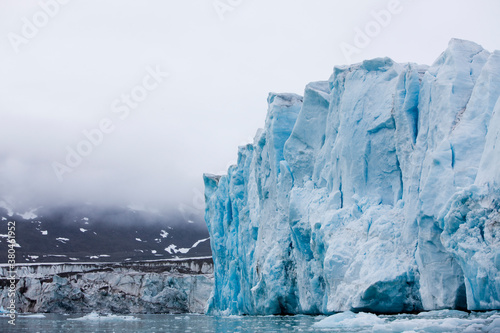 Monacobreen Glacier  Svalbard  Norway