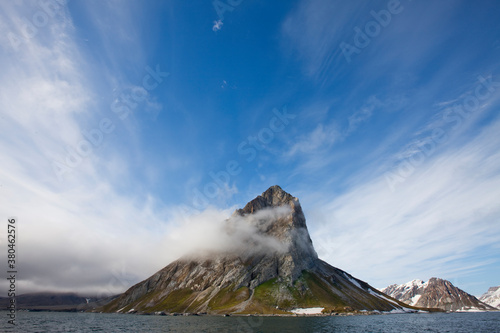 Mountain Peak, Hornsund, Svalbard, Norway photo