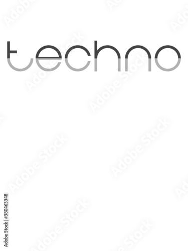 Text Techno Logo 