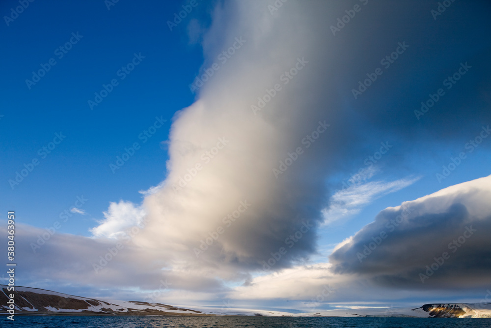 Storm Clouds, Hinlopen Strait, Svalbard, Norway