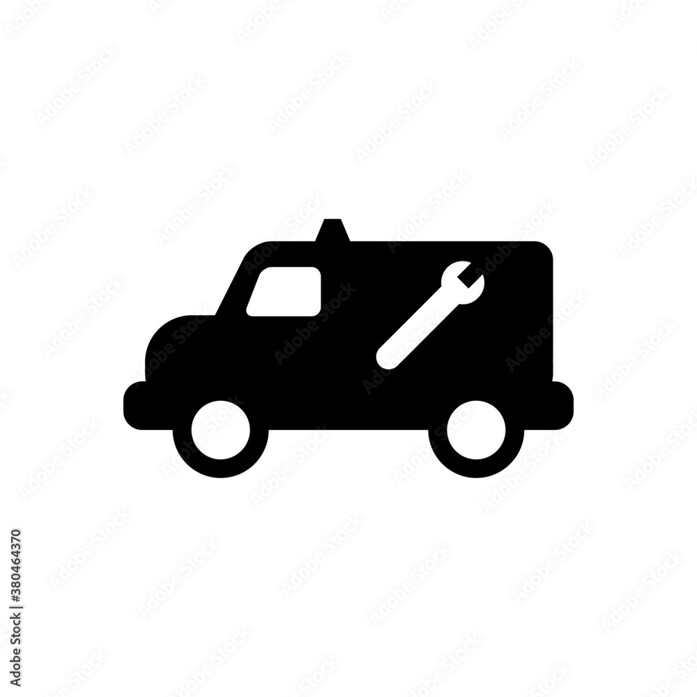 Car repair service icon