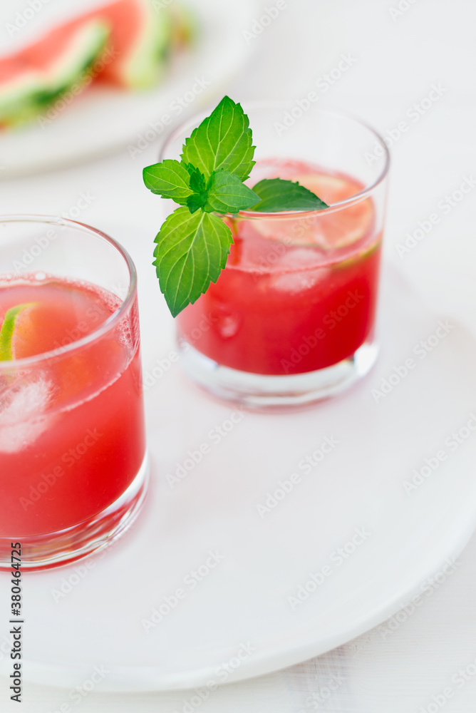 Homemade watermelon lemonade Homemade watermelon lemonade