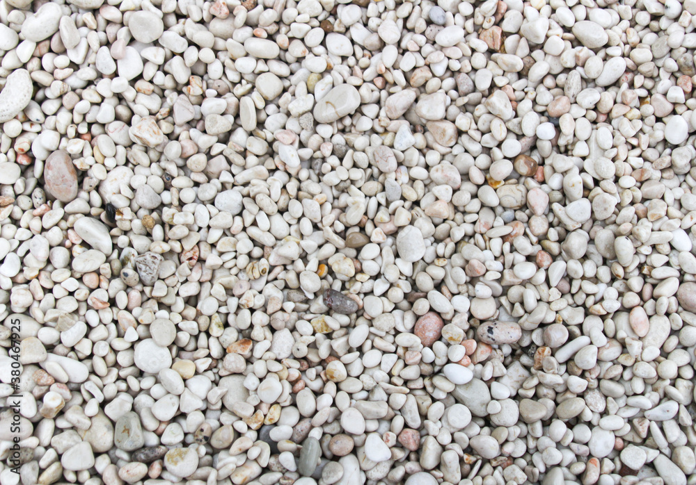 white rocks on the beach