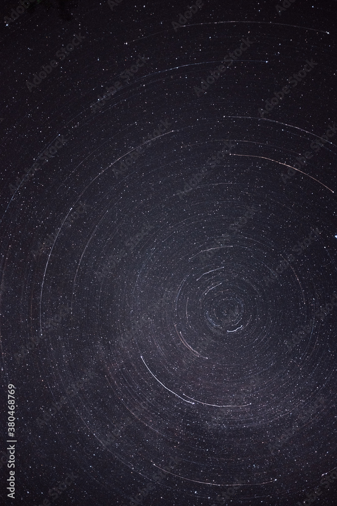 Orbital Trail of Stars in Infinite Universe Orbital Trail of Stars in Infinite Universe