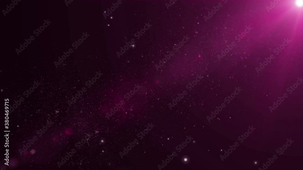 particular abstract background. moving particles. light and glow. background blured. SEAMLESS LOOP 4K