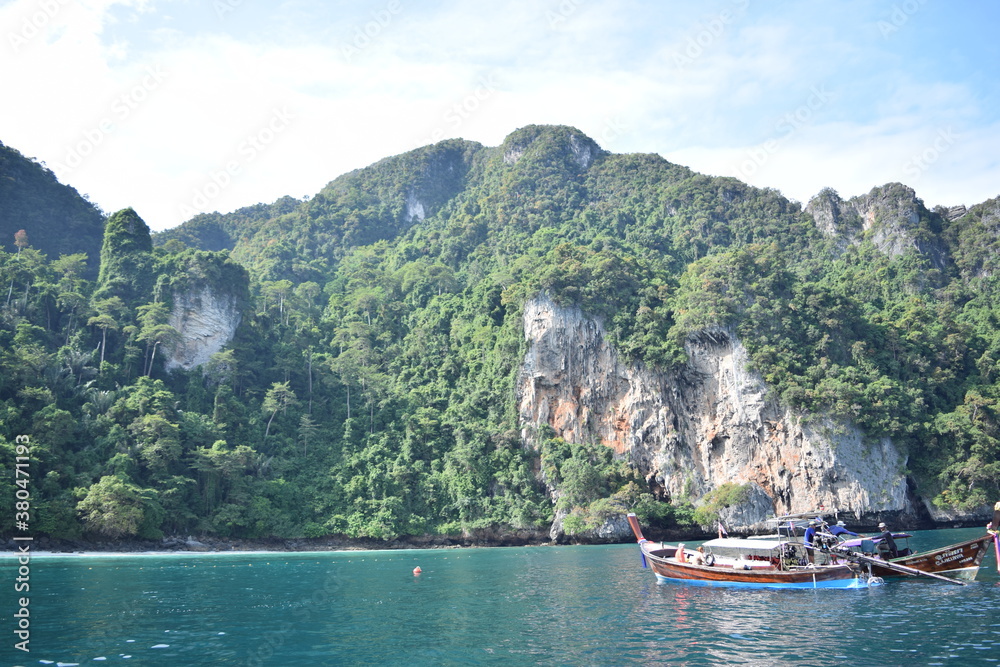 Cliff Faces- Phi Phi Islands, Thailand