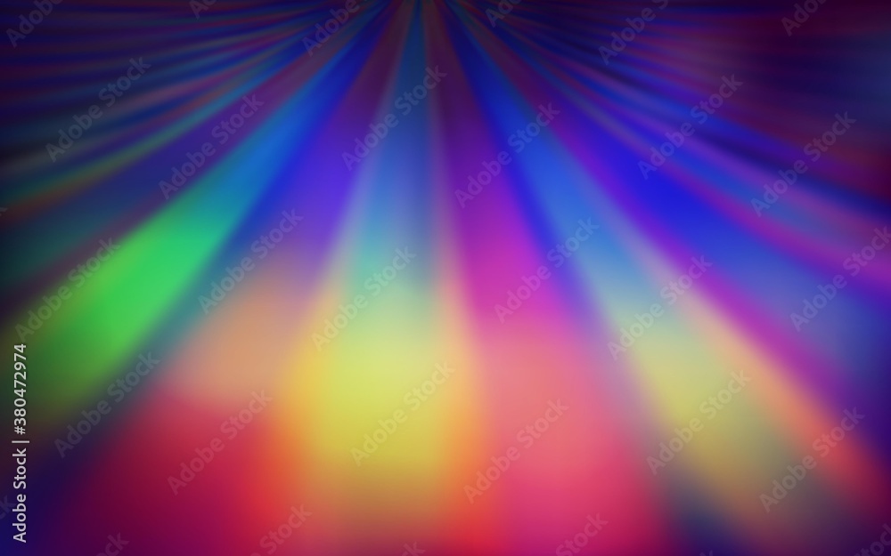 Light Multicolor vector blurred background. New colored illustration in blur style with gradient. New design for your business.