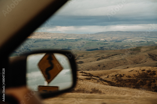 car on the road