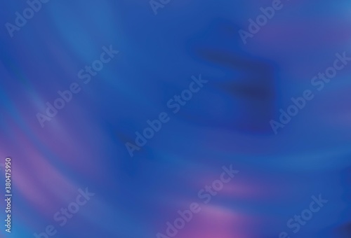 Light BLUE vector blurred bright template.