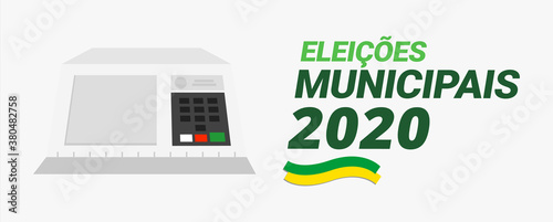 Municipal elections 2020 - Brazil - Electronic ballot box