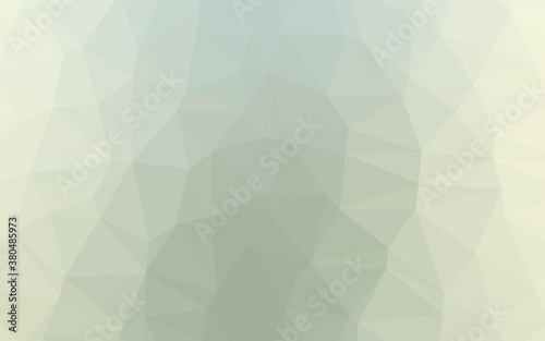 Light Blue, Green vector low poly layout. A vague abstract illustration with gradient. Completely new design for your business.