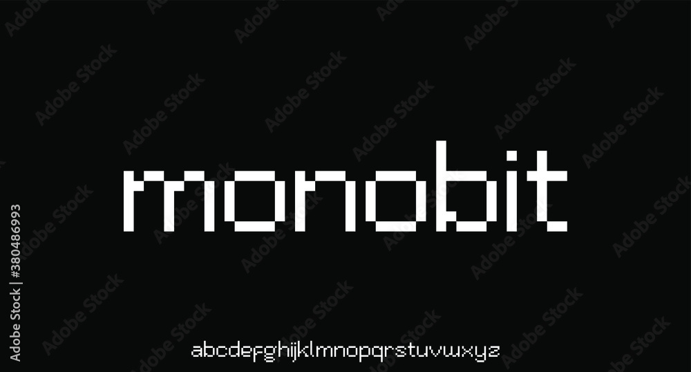 modern pixel 8 BIT FONT VECTOR DISPLAY FONT ALPHABET TYPE modern pixel 8 BIT FONT VECTOR DISPLAY FONT ALPHABET TYPE