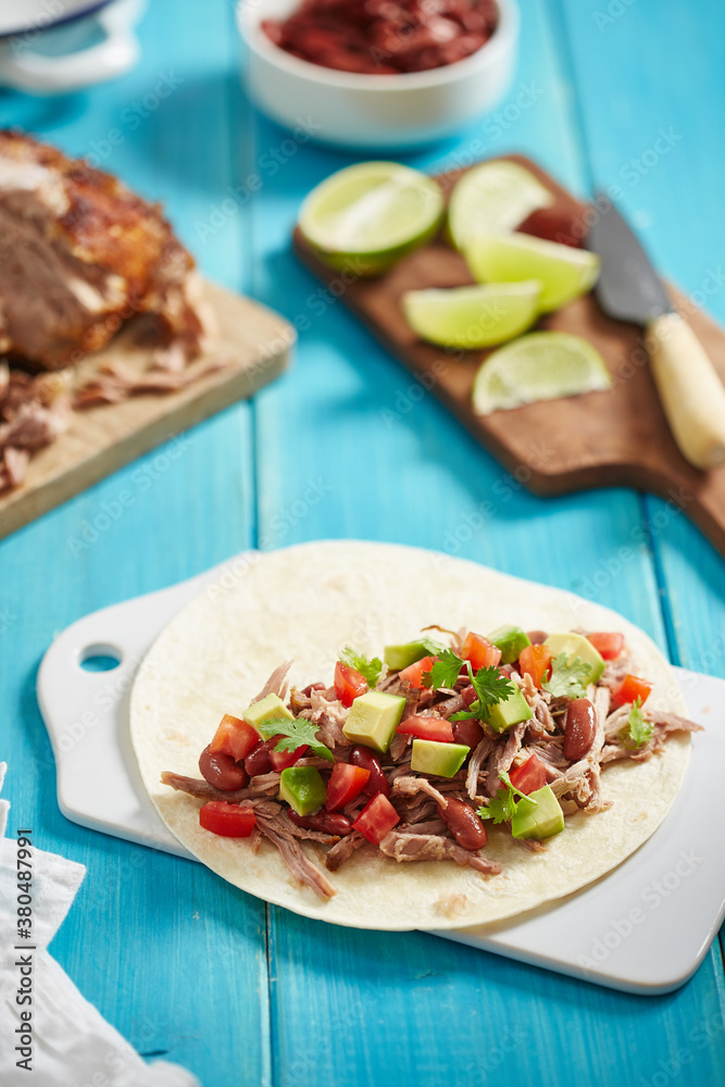Pork meat tacos Pork meat tacos